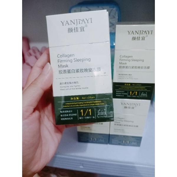 YANJMYI COLLAGEN FIRMING SLEEPING MASK Shopee Philippines