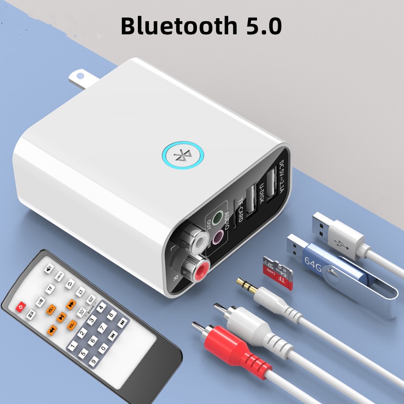 K16 Bluetooth 5.0 Receiver Transmitter 2 in 1 Adapter 3.5mm RCA