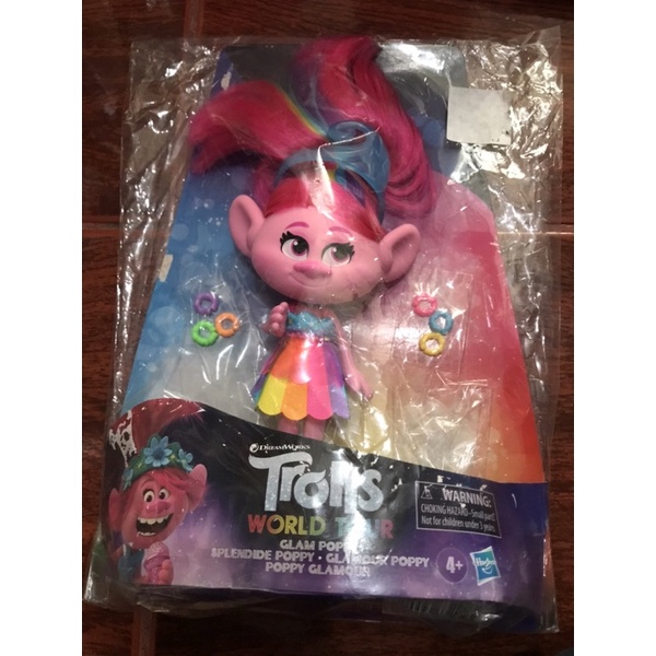 Trolls Glam Poppy Doll (soft packaging) | Shopee Philippines