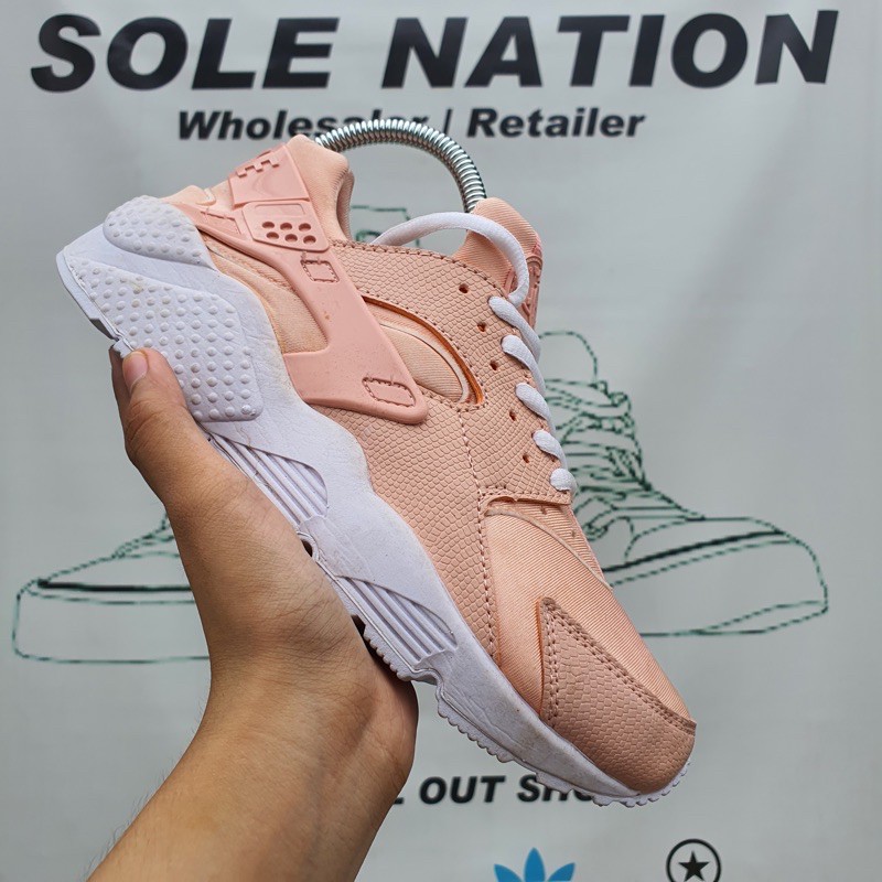 Huaraches peach outlet and grey