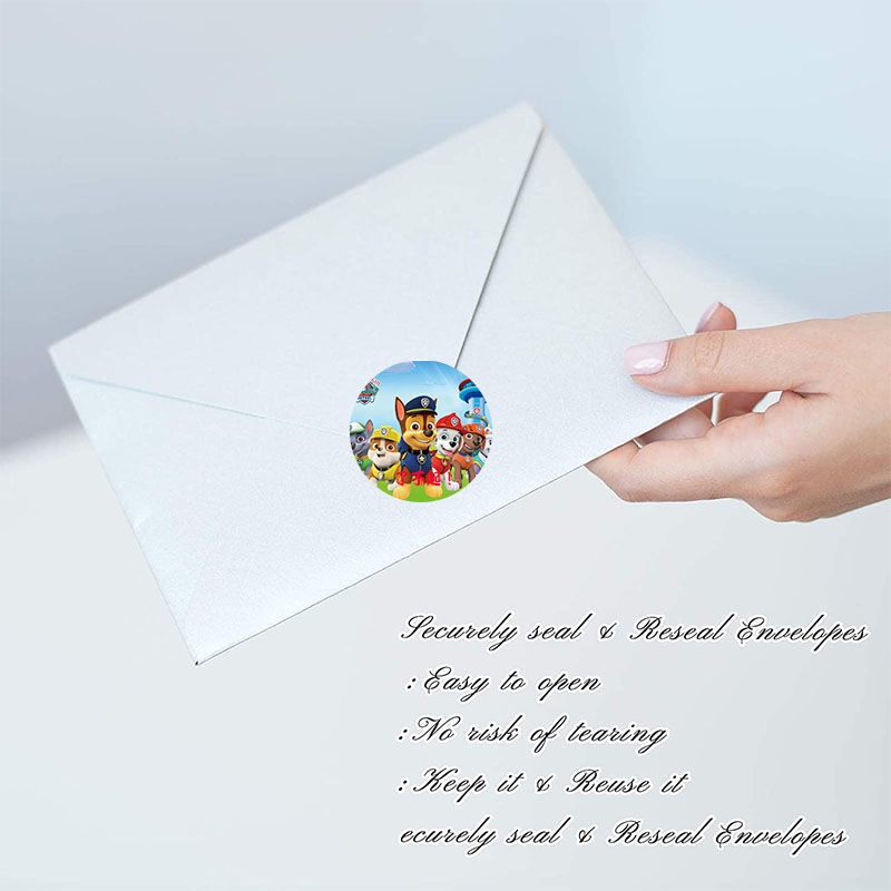 paw patrol sticker skye 500 Sheets/Roll Barking Team Making Great ...