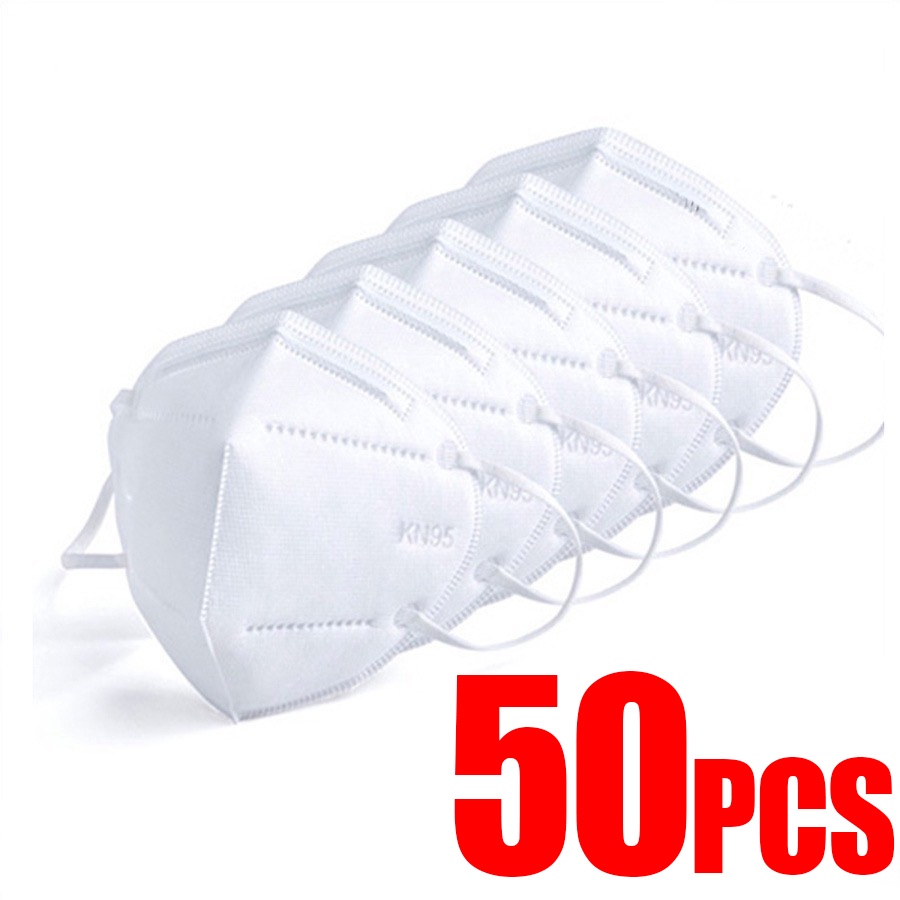 √[LOCAL SELLER] 50pcs KN95 Mask Washable Original for Adult Surgical