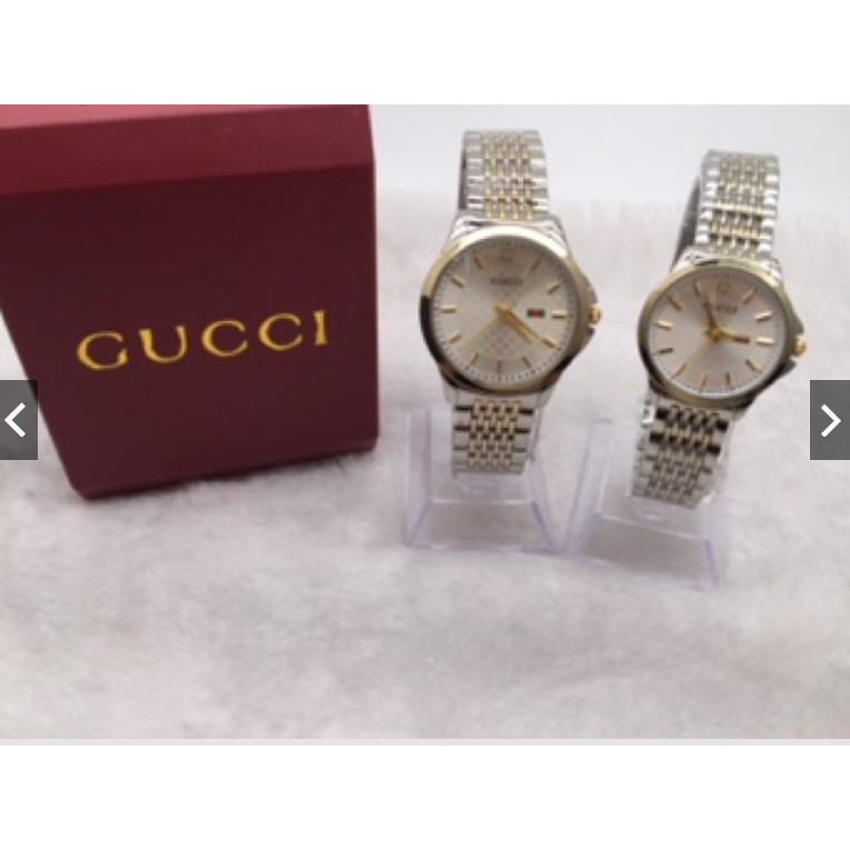 Gucci quartz shop stainless steel back