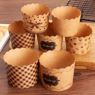 50pcs Tulip Baking Cups Muffin Liners Wrappers Baking Cup Holders Cupcake  cookie Linersfor Wedding Birthday Anniversary Party