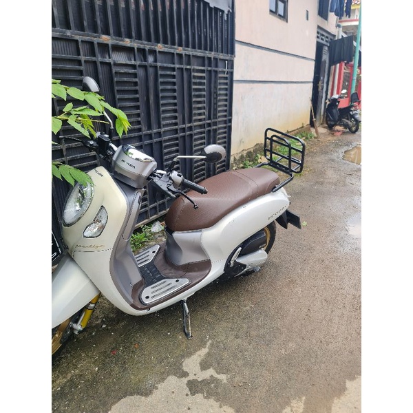 HITAM Back RAK BEHEL RACK SCOOPY PRESTIGE BLACK | Shopee Philippines