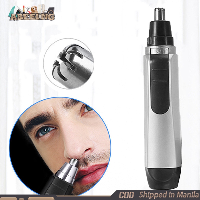Electric Nose Hair Trimmer With IPX7 Waterproof Ear Face Eyebrow Clean ...