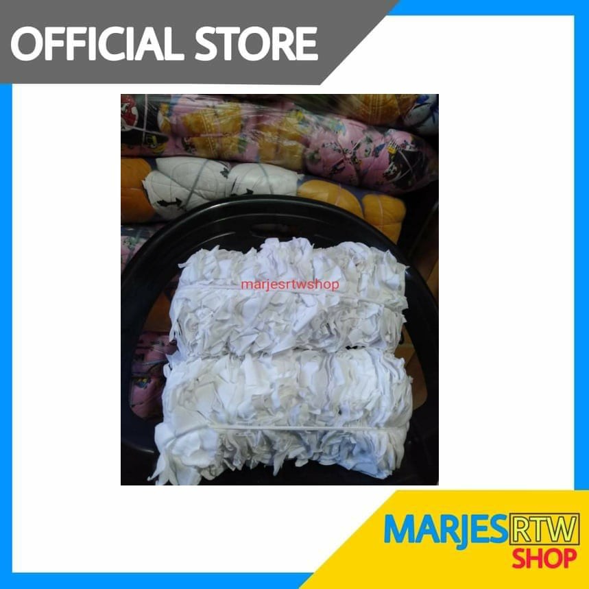 36 pcs ROUND RAGS White (available) | Shopee Philippines