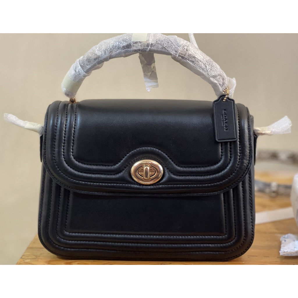 Coach Marlie Top Handle Satchel With Border Quilting (Bought from Canada) Shopee Philippines