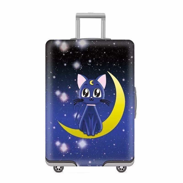 SAILOR MOON CAT Thick Luggage Cover Shopee Philippines