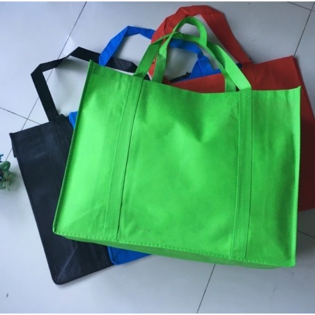 Eco Bag 220 * 38 * 42 long handles 70 cm (flat) natural color. Type 13.  Price, buy, description