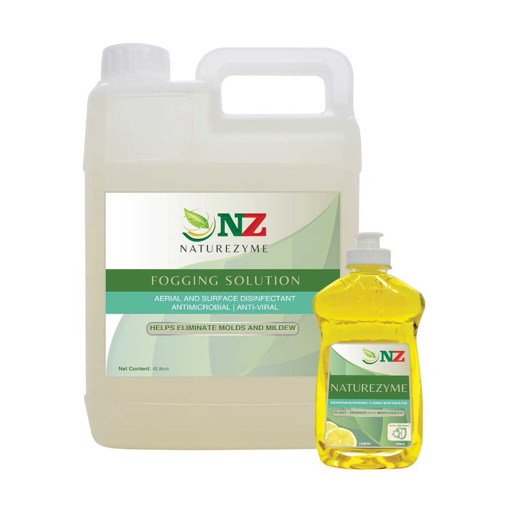 NATUREZYME Fogging Solution Natural Aerial and Surface Disinfectant