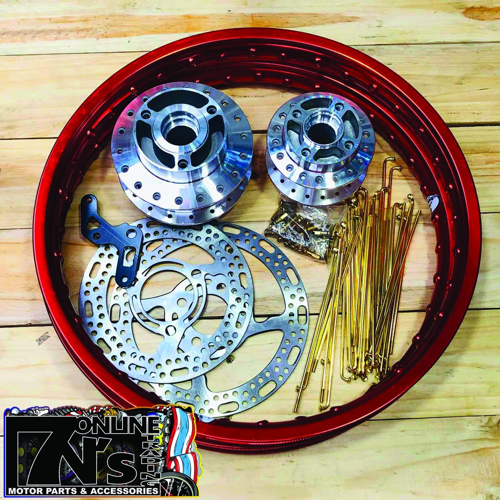 RIMSET (Rim Hub Disc Rios) Front&Rear Thai look