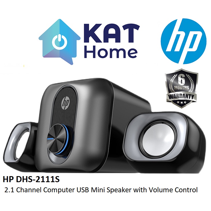 Hp Dhs 2111 Dhs 2111s Wired Mini Multimedia Usb Speaker With 35mm Single Plug Connection For 8225