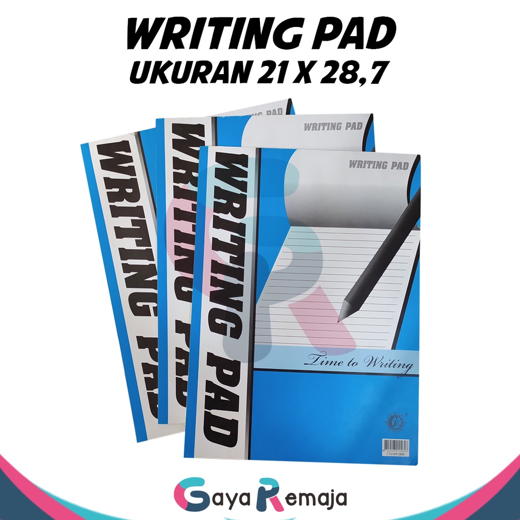 A4 Size Writing Pad Book/Paper Notepad/Notepad Shopee Philippines