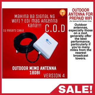 Globe Mimo Antenna Cellphone Signal Booster Globe Globe Signal