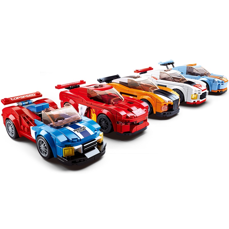 LEGO Technic Racers Racing Club Sluban M38-B0633 164PCS Bricks Model ...