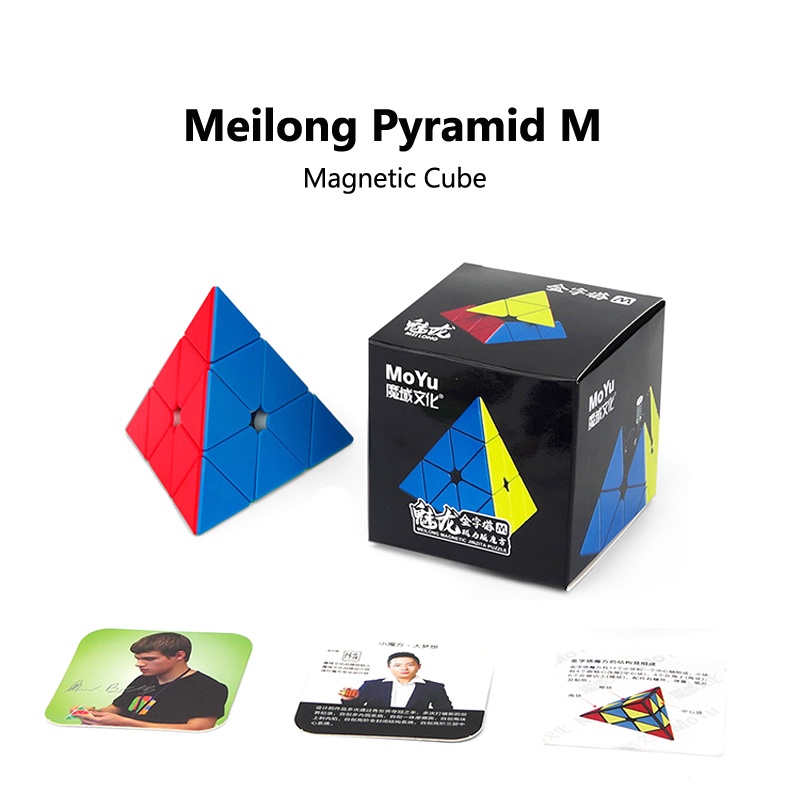 MOYU RS Pyraminx Magic Speed Cube Moyu RS M Professional Fidget Toys ...