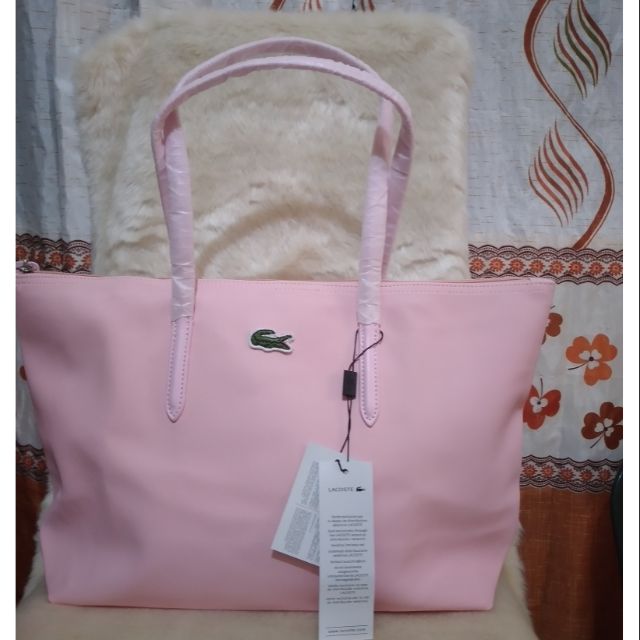 Pink 2024 lacoste bag