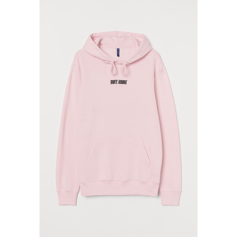 Hoodie H M MORE AMOR PEACH ORIGINAL Shopee Philippines