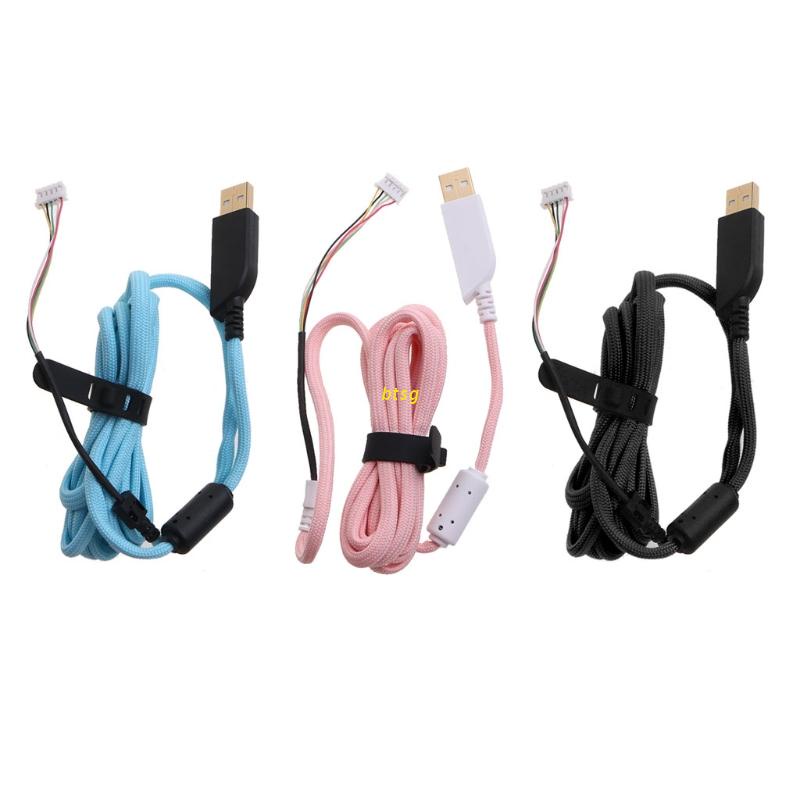 btsg DIY Umbrella Cord Line Nylon Rope Wire Replacement USB Mouse Cable ...