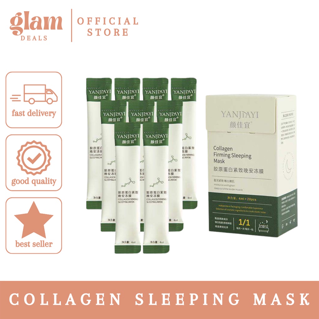 Collagen Sleeping Mask Moisturizing Jelly Deep Hydrating Oil control