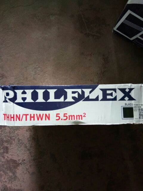 Thhn wire philflex boston unicon per meter Shopee Philippines