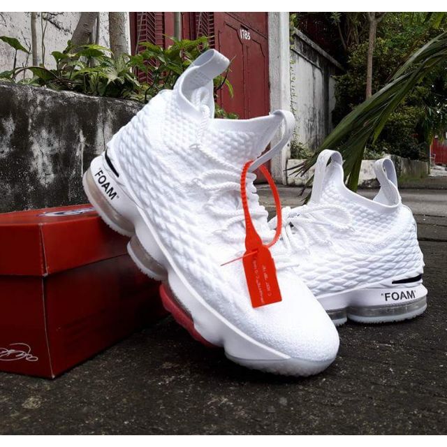 Lebron 15 2025 off white