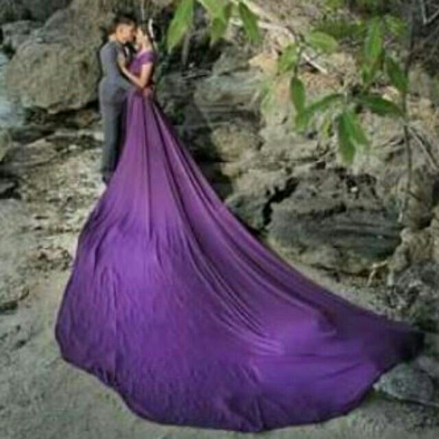 LONG TRAIL Infinity Dress with attached tube Shopee Philippines