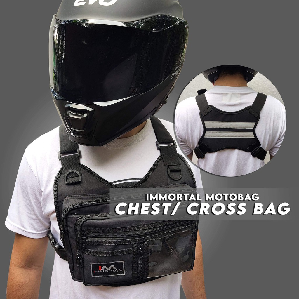 Motorcycle chest bag sale