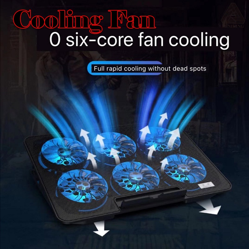 S6 laptop radiator 14 inch 15.6 inch game laptop cooling fan base ...