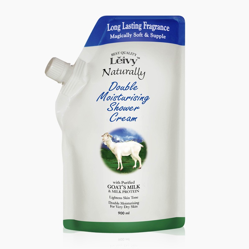 Leivy Shower Cream Goat 's Milk Refill 250 ml Shopee Philippines