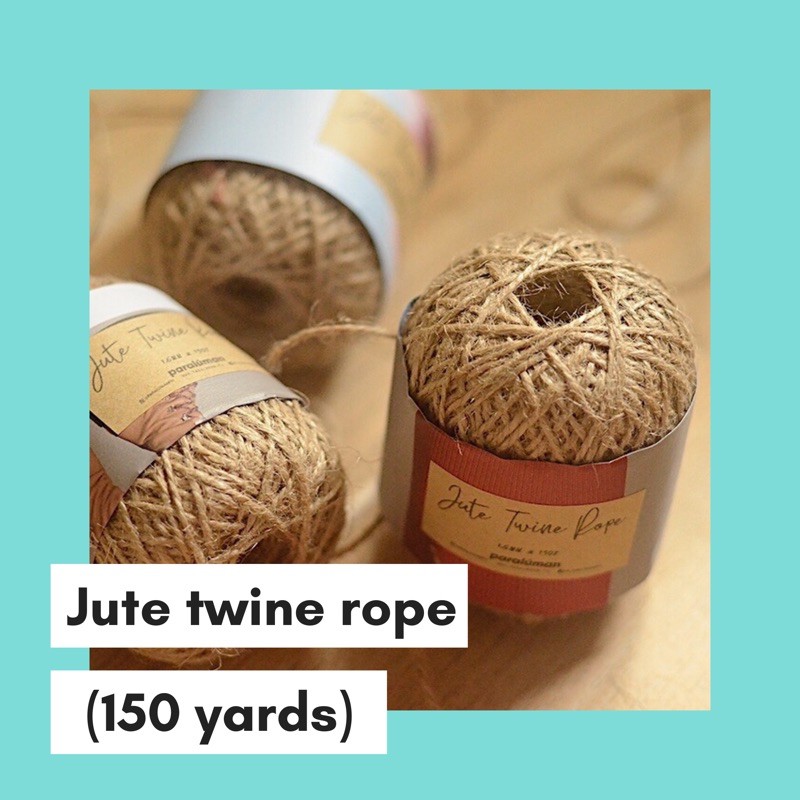 Jute Twine Rope (150 yards x 1.6mm) Shopee Philippines