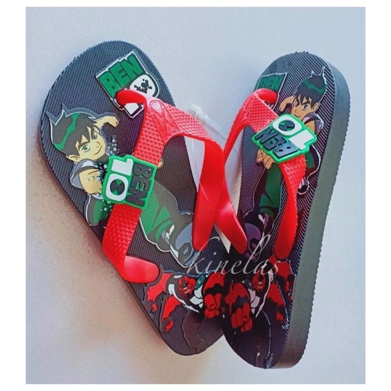 Ben 10 Slippers for Boys Kids Shopee Philippines