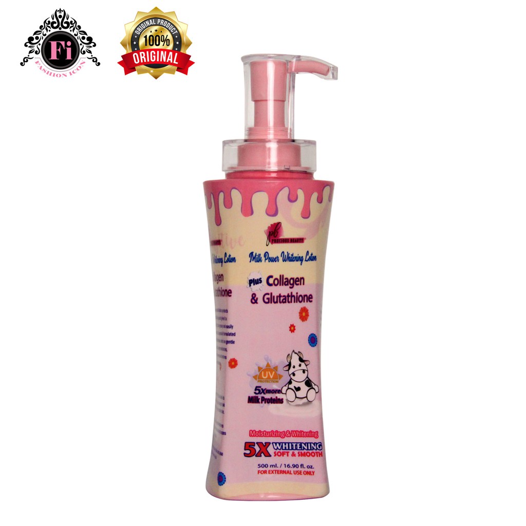 Shower Gel Precious Beauty Milk Power Collagen Glutathione Whitening ...