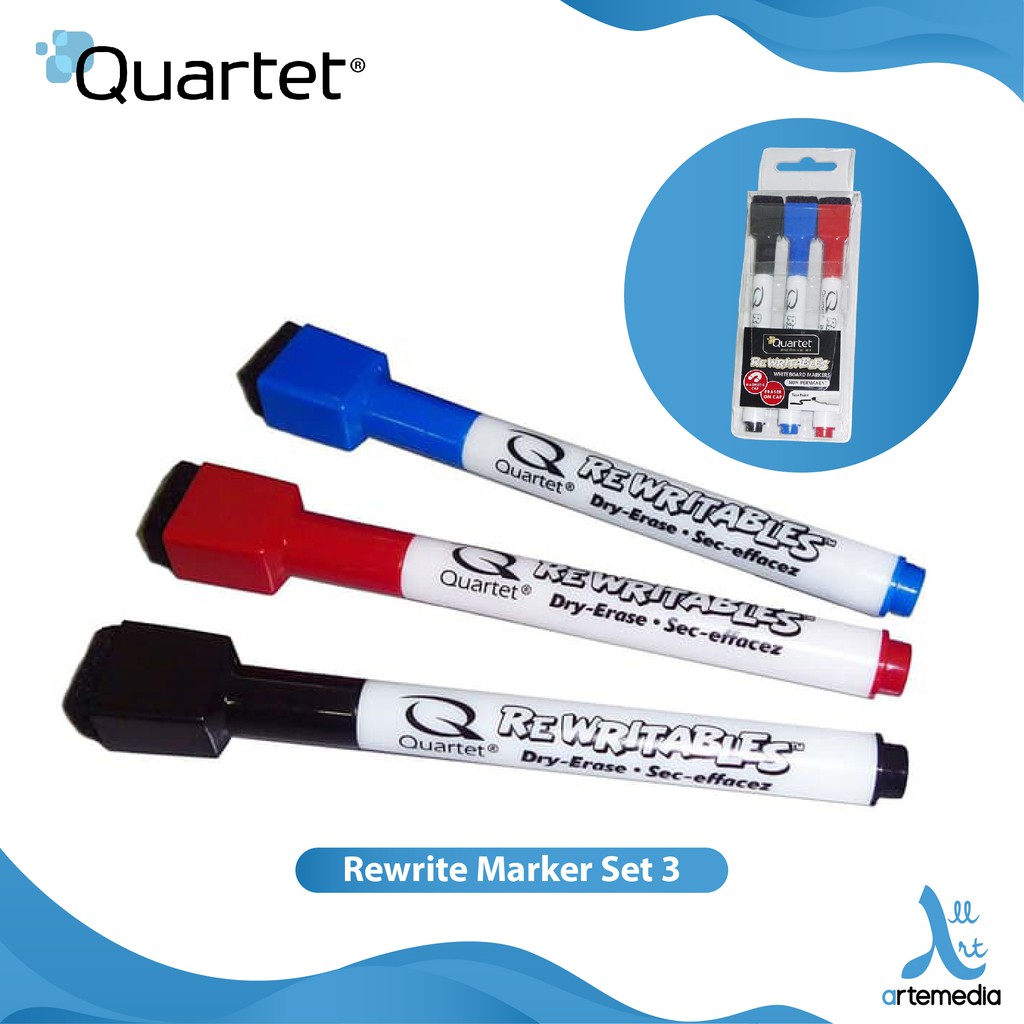Whiteboard Marker Quartet Whiteboard Marker Set 3 Shopee Philippines