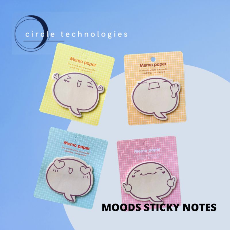 Moods Memo Sticky Notes Stationery Sticky Notes Shopee Philippines
