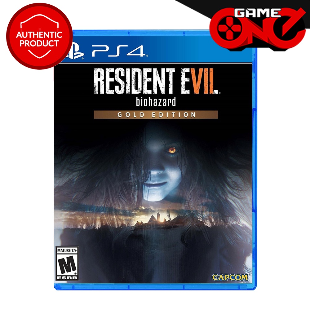 PlayStation PS4 Resident Evil 7 Biohazard Gold Edition R1