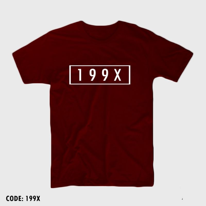 199X customized Statement - T-Shirt Unisex Cotton | Shopee Philippines