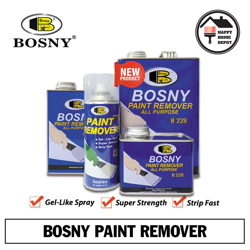 Bosny paint remover как открыть