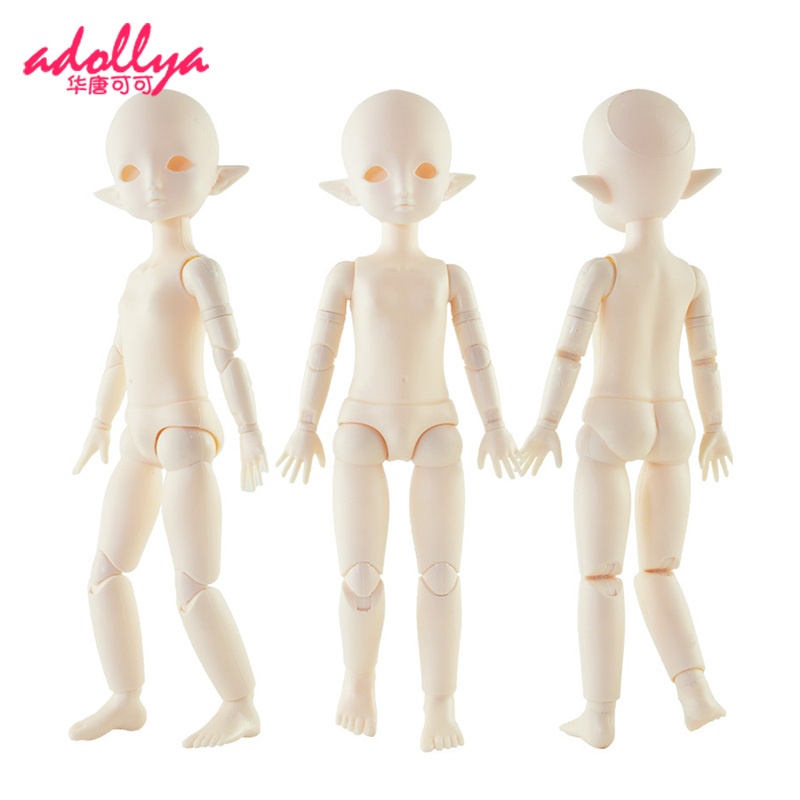 Adollya 1 6 Bjd Doll Body 30cm 16 Movable Joints Toys For Girl Ball Jointed Swivel Doll Elves