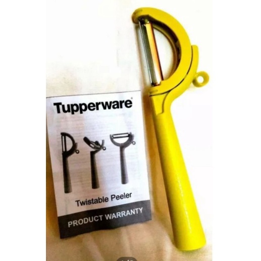 Tupperware TWISTABLE VERTICAL or HORIZONTAL VEGETABLE or FRUITS PEELER ...