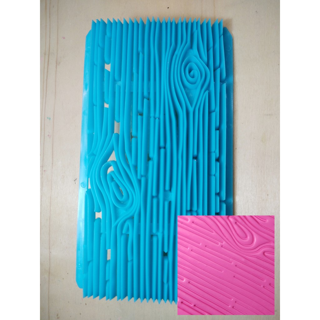 Texture Embossing Mould Impression Stamp for Polymer Clays Air Dry