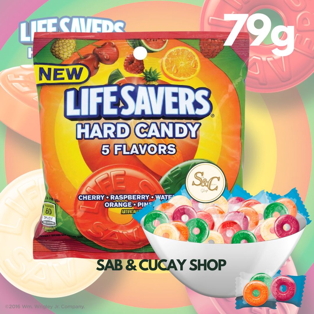 LifeSavers 5 Flavors Hard / Gummy Candy Bag | Shopee Philippines