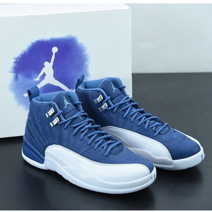 Nike Air Jordan 12 High cut actual combat Basketball Shoes Casual ...