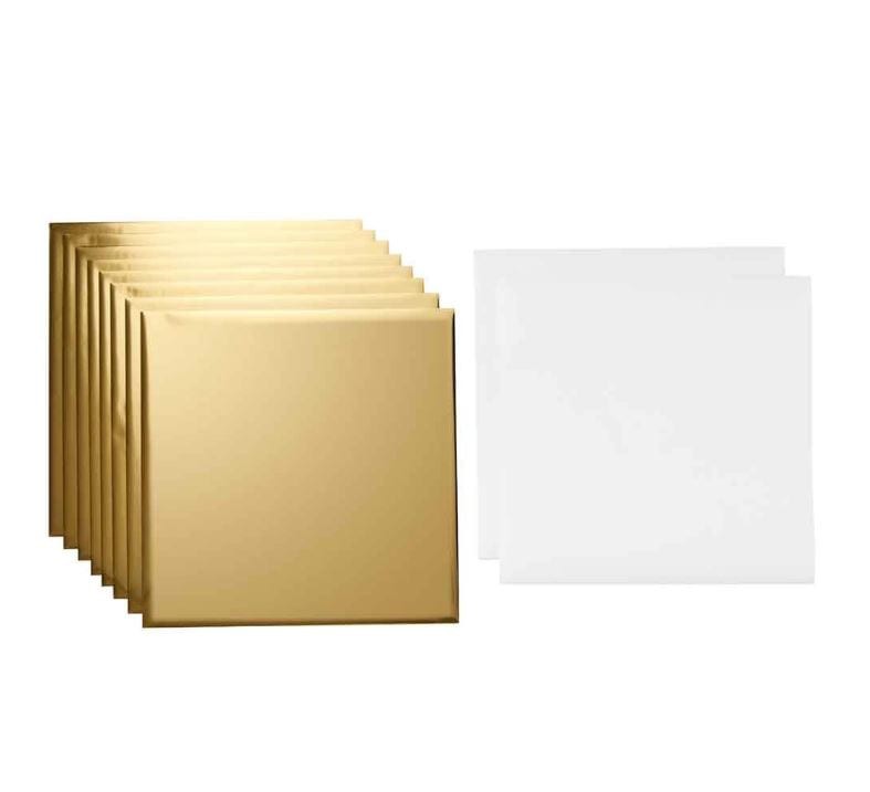 Cricut Gold Foil Transfer Sheets 12" x 12" Shopee Philippines