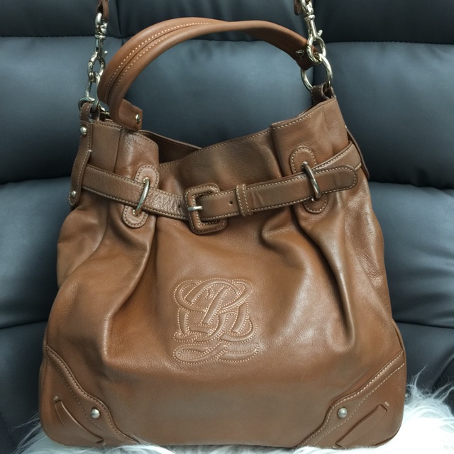 Pre-owned Louis Quatorze Leather Small Bag In Brown