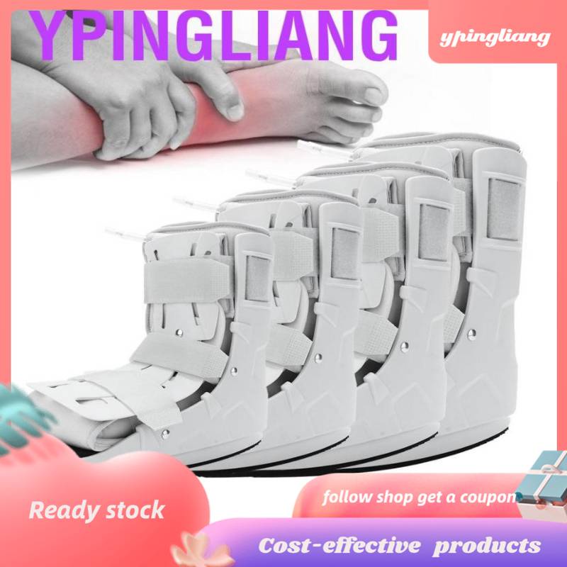 Ready Stock Foam Pneumatic Walking Boot Ankle Strap Support Foot