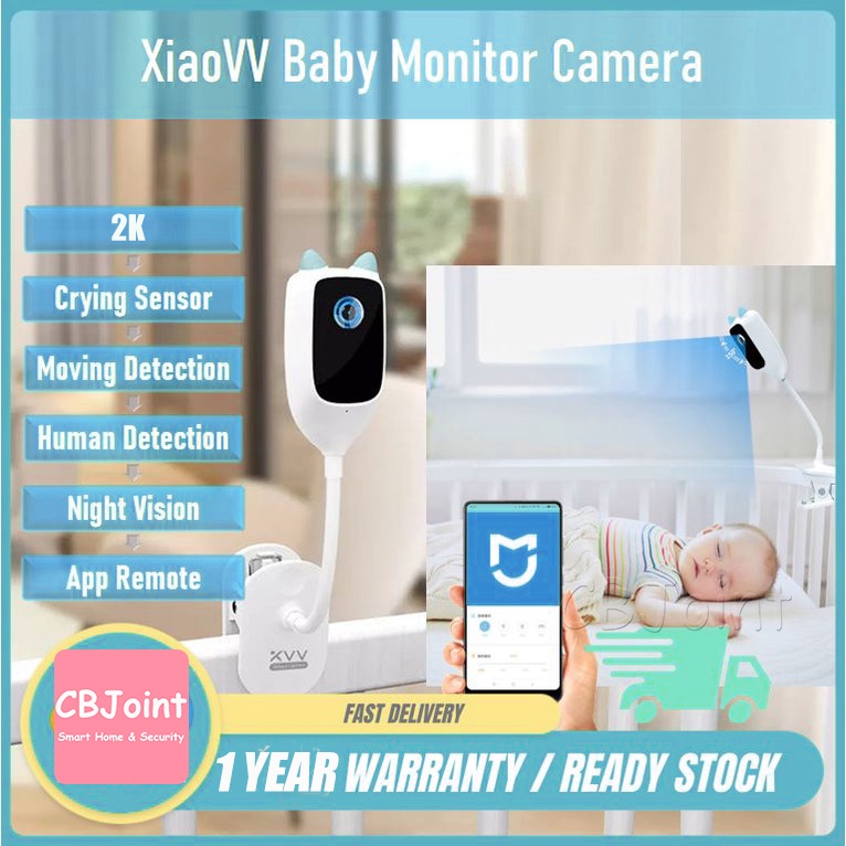 Baby monitor Xiaomi Mi home Xiaovv baby minitor camera for kids