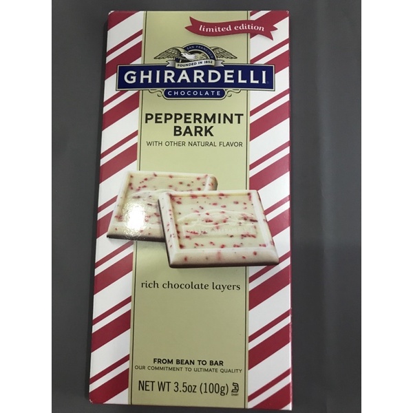 Ghirardelli Peppermint Bark Limited Edition | Shopee Philippines