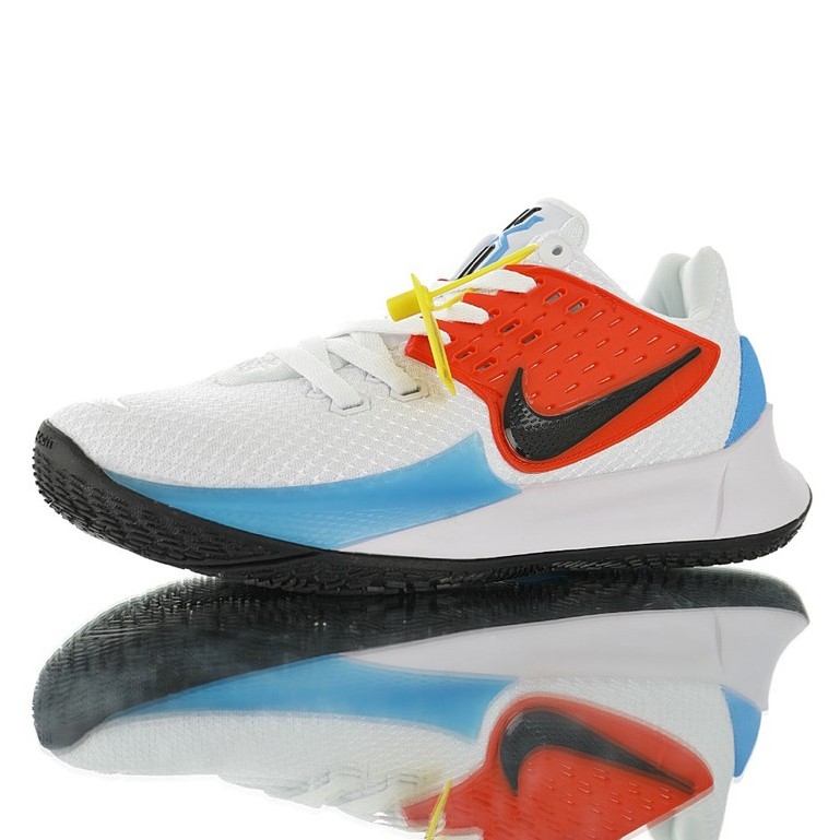 Kyrie irving shoes sales white and blue